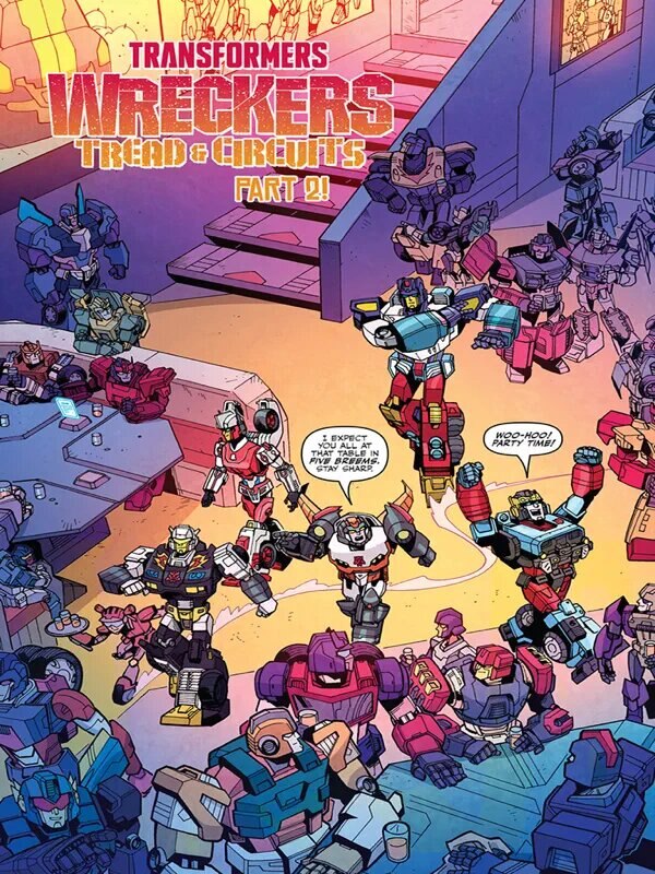 Transformers Wreckers Tread & Circuits, Issue No 2 Comic Book Preview  (5 of 6)